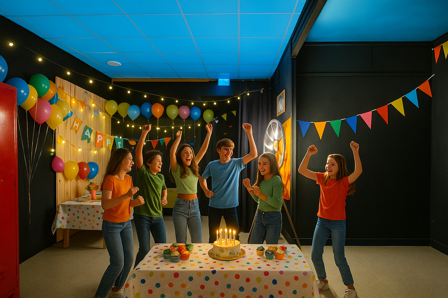 Anniversaire d'ado et d'enfants chez Escapix